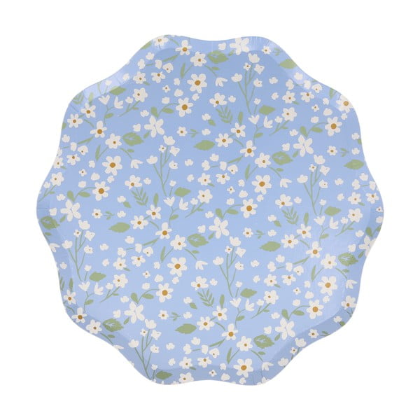 Iš popieriaus vienkartinės lėkštės 12 vnt. Ditsy – Meri Meri-image-4