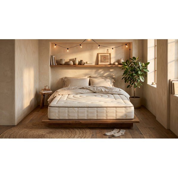 Dvipusis gelinis čiužinys Moonia Cashmere Premier Gel, 200 x 200 cm-image-3