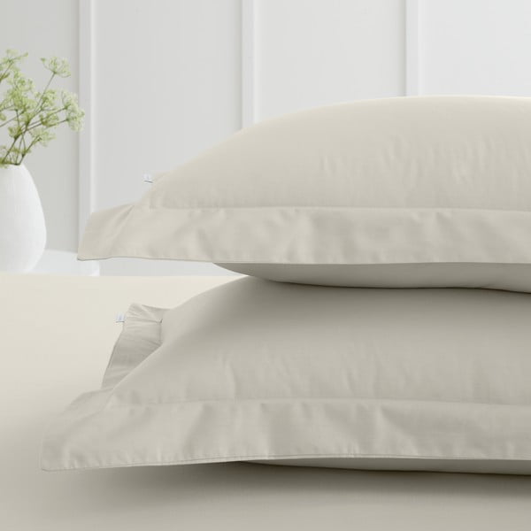 Iš medvilninio perkelio pagalvės užvalkalai 2 vnt. 50x75 cm Cotton Percale – Bianca-image-1