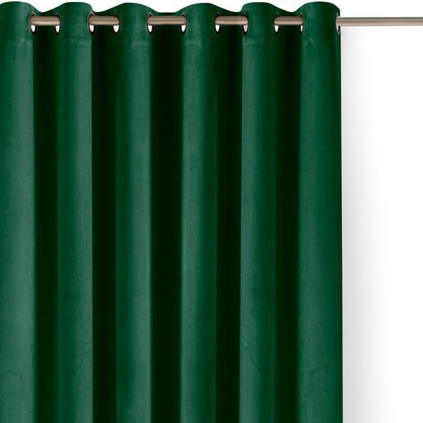 Iš velveto pritemdymas (dalinis užtemimas) užuolaida žalios spalvos 530x175 cm Velto – Filumi