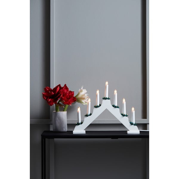 Šviečianti dekoracija baltos spalvos su Kalėdų motyvu Ola – Markslöjd-image-1