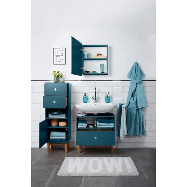 Aukšta/pakabinama vonios daiktadėžė smaragdinės spalvos 40x100 cm Color Bath – Tom Tailor-image-3