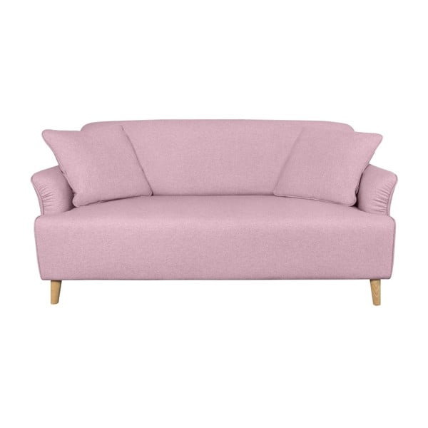 Rožinė dvivietė sofa "Kooko Home Funk