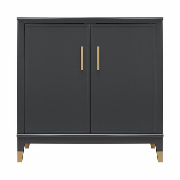 Spintelė juodos spalvos 84x84 cm Westerleigh – CosmoLiving by Cosmopolitan