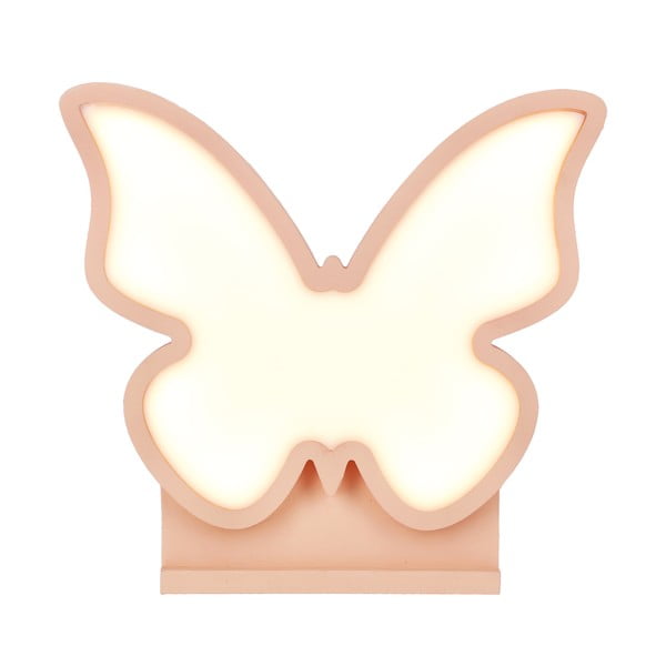 Rožinis vaikiškas šviestuvas Butterfly - Candellux Lighting