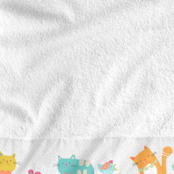 2 vaikiškų medvilninių rankšluosčių rinkinys Moshi Moshi Cat & Mouse-image-1