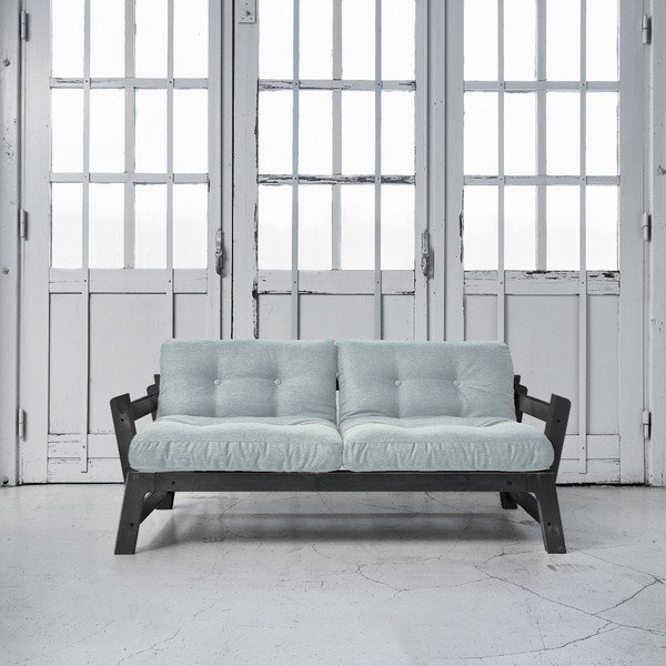 Sofa lova "Karup Step" juoda/skiai mėlyna-image-1