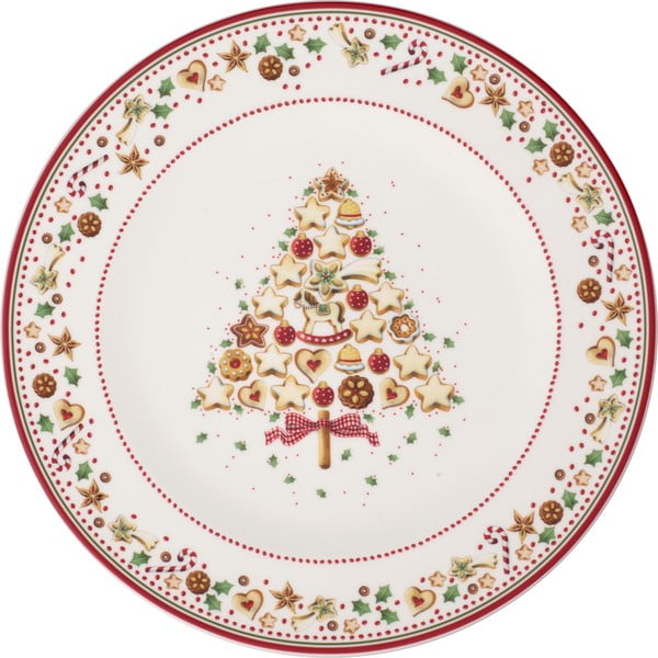 Porcelianinė kalėdinė lėkštė Winter Bakery Delight Villeroy&Boch, ø 32 cm