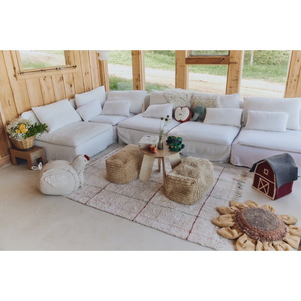 Garstyčių spalvos vaikiškas sėdmaišis Haystack – Lorena Canals-image-2