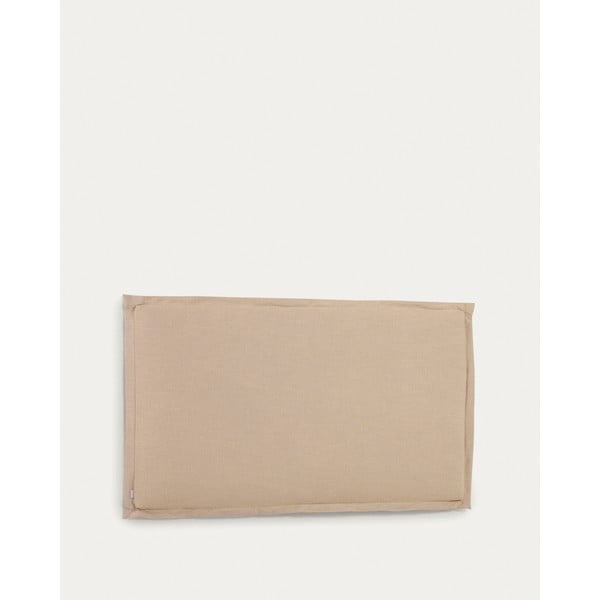 Smėlio spalvos iš audinio galvūgalis 206x106 cm Tanit – Kave Home-image-4