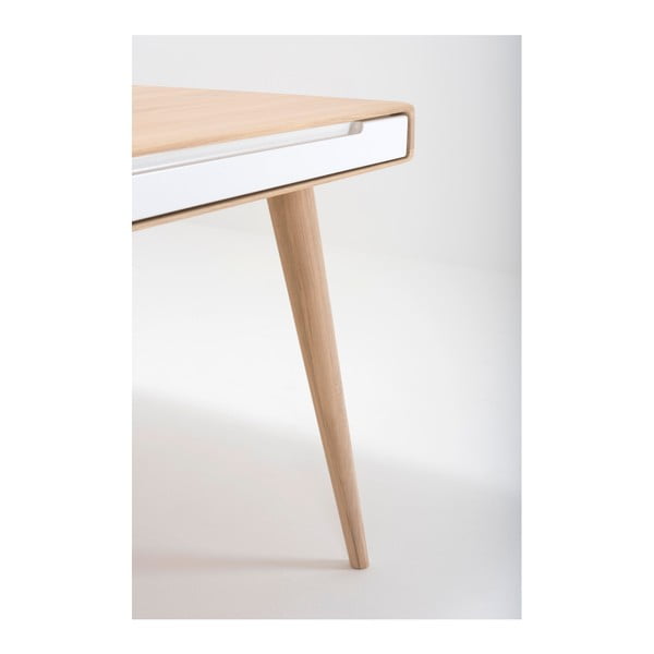 Ąžuolinis valgomojo stalas Gazzda Ena Two, 160 x 90 cm-image-2