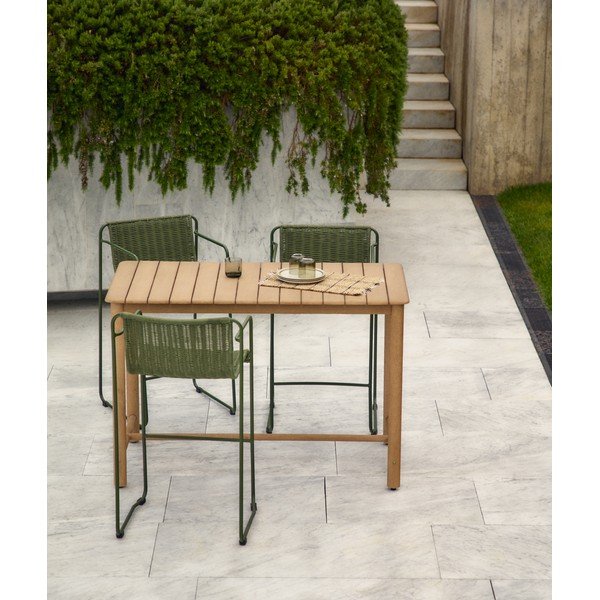 Iš akacijos masyvo sodo baro stalas 138x78 cm Sori – Kave Home-image-1