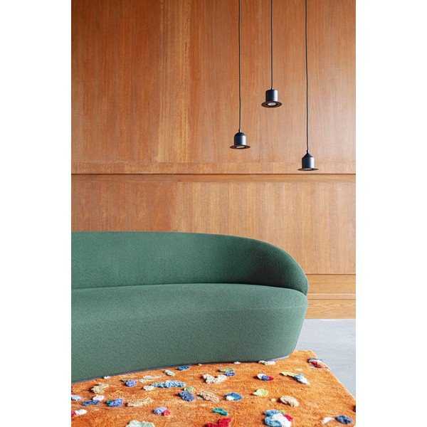 Juodas pakabinamas šviestuvas EMKO Hat Round-image-1