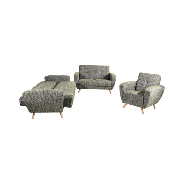 Žalioji dvivietė sofa "Max Winzer Jerry-image-1