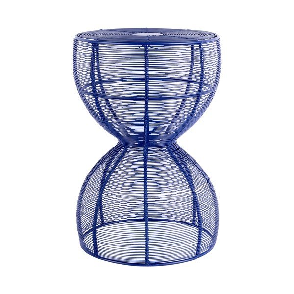 Iš metalo apvalios formos šoninis stalas ø 30 cm Cuerda Doble – Leitmotiv