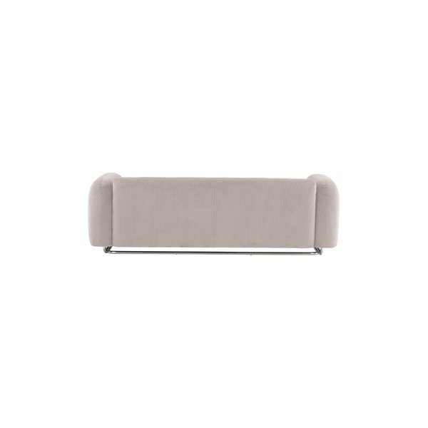 Pilkai smėlinės spalvos sofa iš kordinio velveto 234 cm Everman – Jotex-image-3