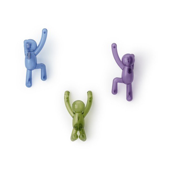 Su montavimu be gręžimo iš plastiko kabliai 3 vnt. Buddy – Umbra