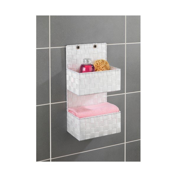 Baltas dvigubas vonios kambario organizatorius "Wenko Adria-image-4