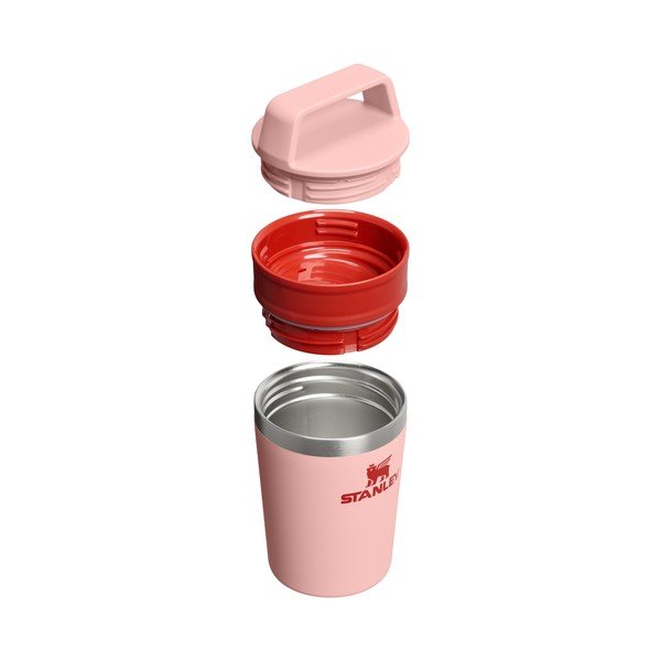 Persikų spalvos iš nerūdijančio plieno termo puodelis 230 ml Café-To-Go Travel Mug Peach Rose – Stanley-image-1