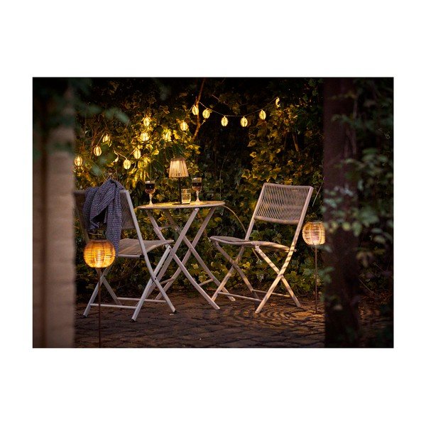 Stalinis lauko šviestuvas LED saulės baterijos ø 14 cm Salford – House Nordic-image-4