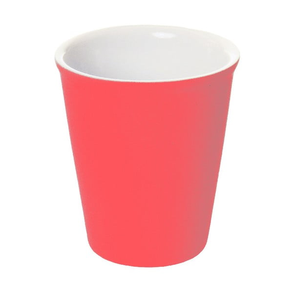 Neoninės rožinės spalvos keraminis espreso puodelis PT KITCHEN Silk