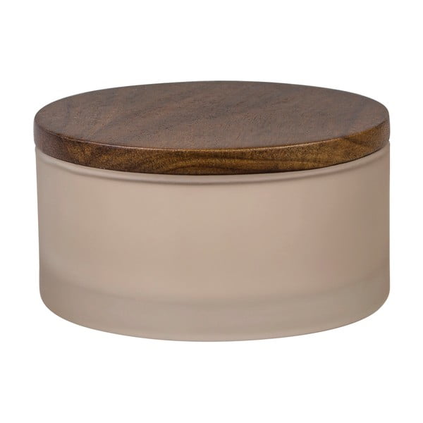 Iš stiklo vonios organizatorius smėlio spalvos vatos diskeliams Modest – Mette Ditmer Denmark