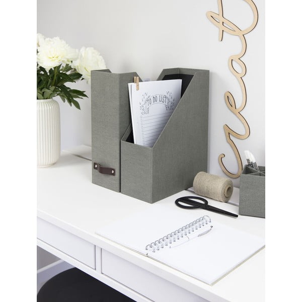 Biuro organizatorius dokumentams iš kartono Estelle – Bigso Box of Sweden-image-1