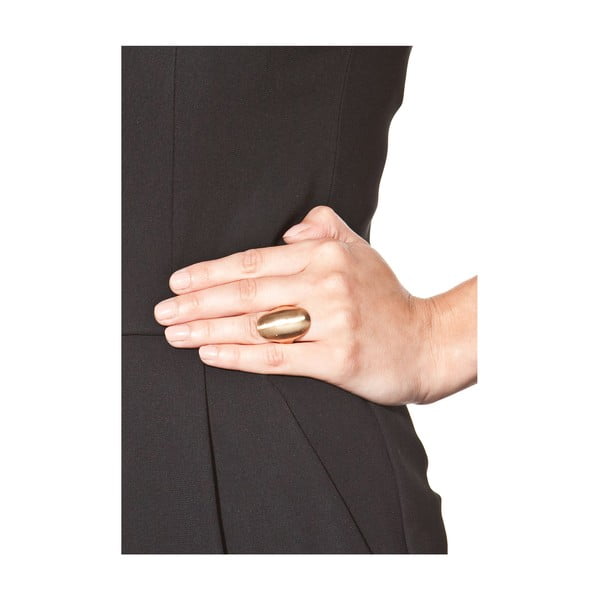 Moteriškas aukso spalvos žiedas NOMA Amy