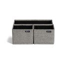 Iš tekstilės stalčių organizatoriai 3 vnt. Soft Storage – Bigso