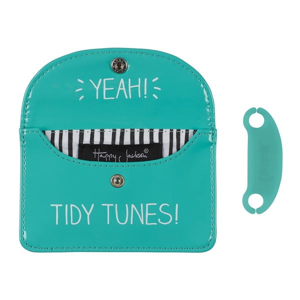 Happy Jackson Tidy Tunes Turquoise ausinių dangtelis-image-3