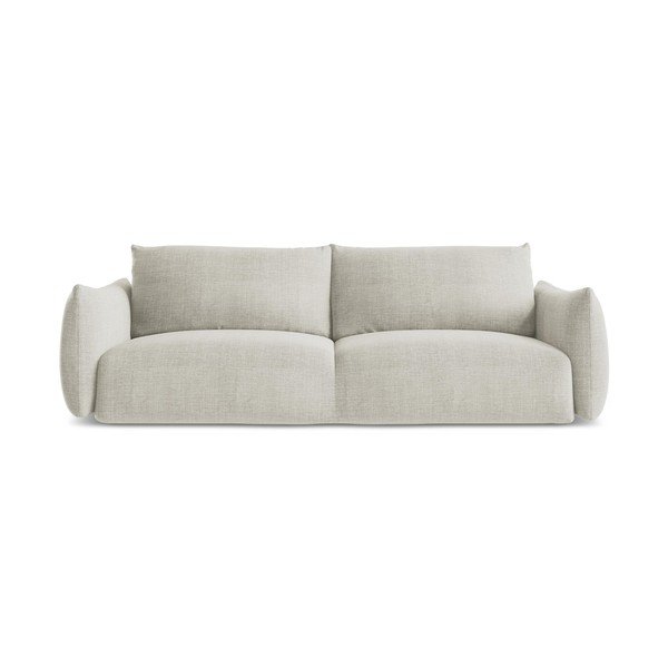 Smėlio spalvos sulankstoma sofa 230 cm Leila – Makamii