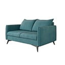 Sofa smaragdinės spalvos 138 cm Juli Bis – Ropez