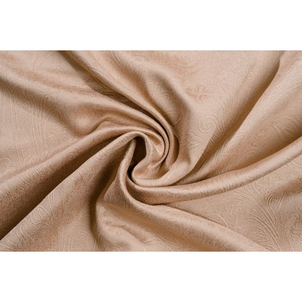 Užuolaida rudos spalvos 140x270 cm Cora – Mendola Fabrics