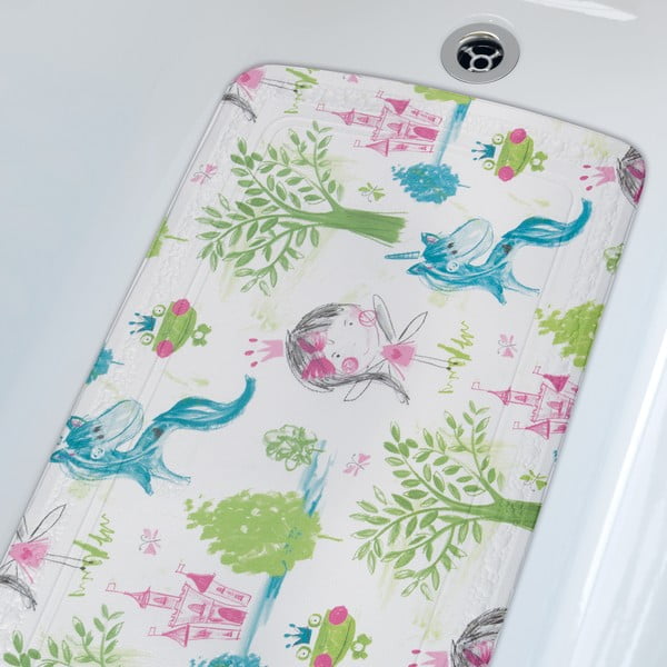 Vaikiškas neslystantis kilimėlis voniai 36x71 cm Fairy Tale – Spirella-image-1