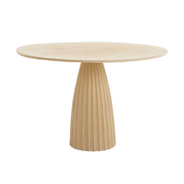 Iš metalo apvalios formos valgomojo stalas ø 120 cm Veglia – Light & Living