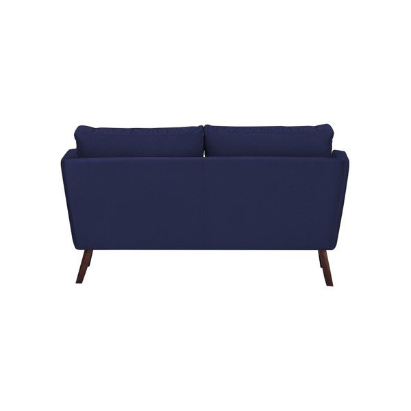 Tamsiai mėlyna 2 vietų sofa Mazzini Sofos Elena-image-2
