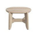 Ąžuolo masyvo taburetė natūralios spalvos Eli – Blomus