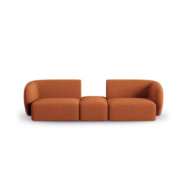 Sofa oranžinės spalvos 239 cm Shane – Micadoni Home