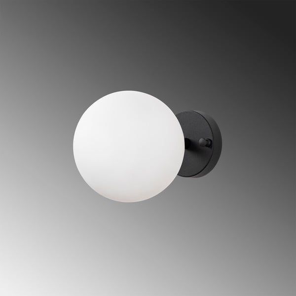 Juodos ir baltos spalvos sieninė lempa ø 15 cm Atmaca – Opviq lights-image-3