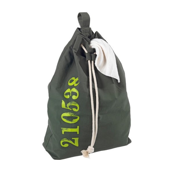 "Sailor" pakabinamas skalbinių krepšys, žalias
