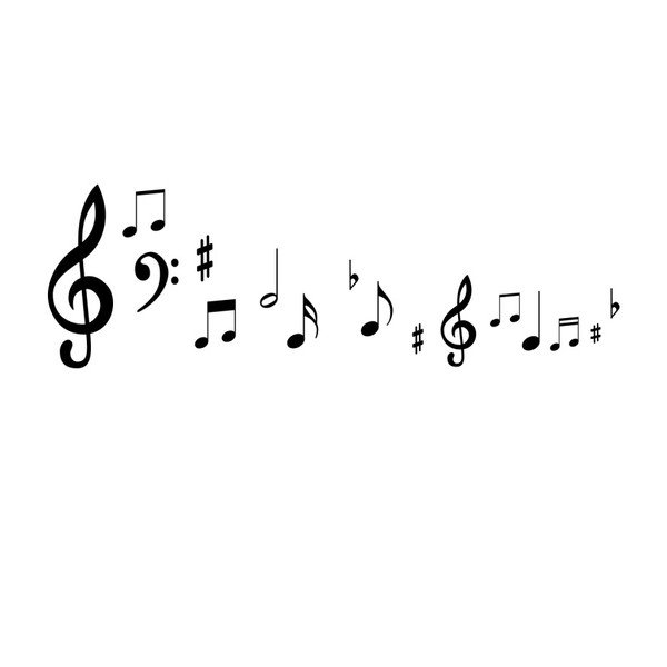 Fanastick Muzikinės natos lipdukas-image-2