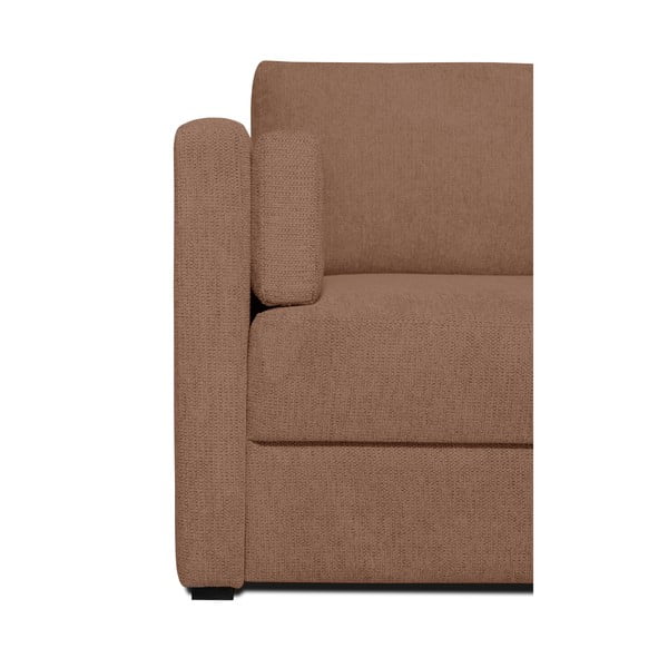 Rudos spalvos sofa lova 218 cm Resmo - Scandic-image-4