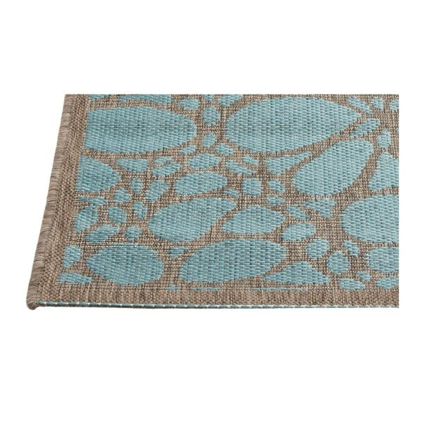 Mėlynas lauko kilimas Floorita Fiore, 160 x 230 cm-image-1