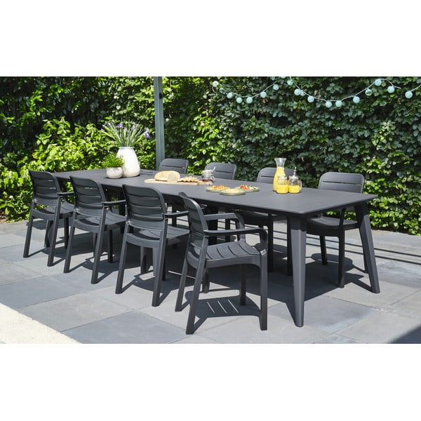 Sodo valgomojo stalas 98x313 cm Lima – Keter-image-1