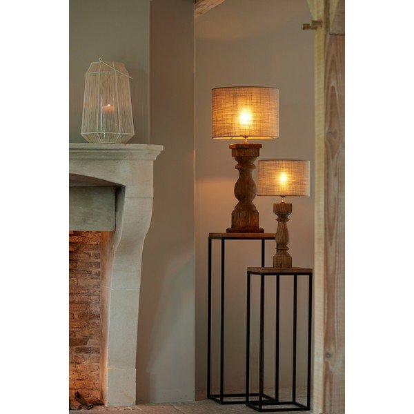 Šviestuvo gaubtas smėlio spalvos ø 40 cm Caden – Light & Living-image-2