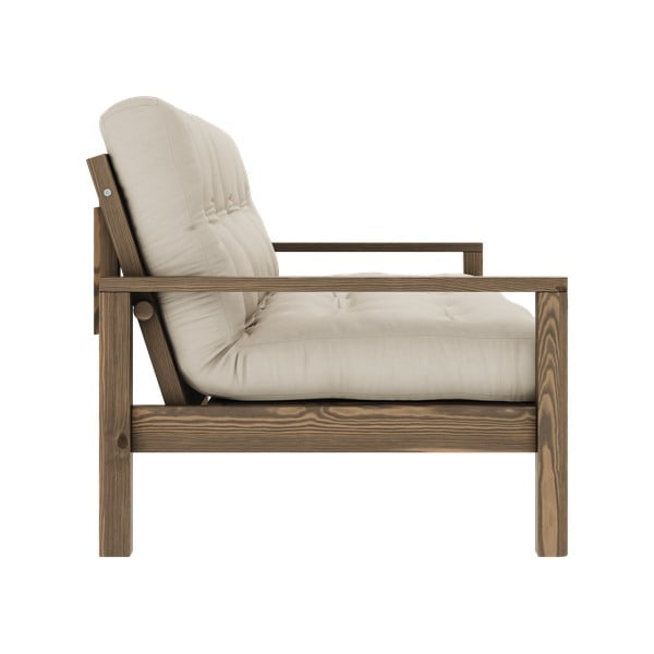 Sulankstoma sofa smėlio spalvos 205 cm Knob – Karup Design-image-4