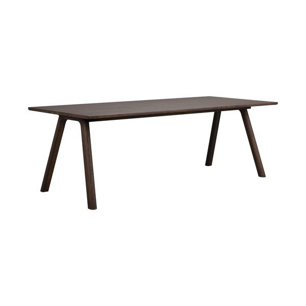 Iš ąžuolo masyvo prailginamas valgomojo stalas 95x220 cm Clapperton – Rowico