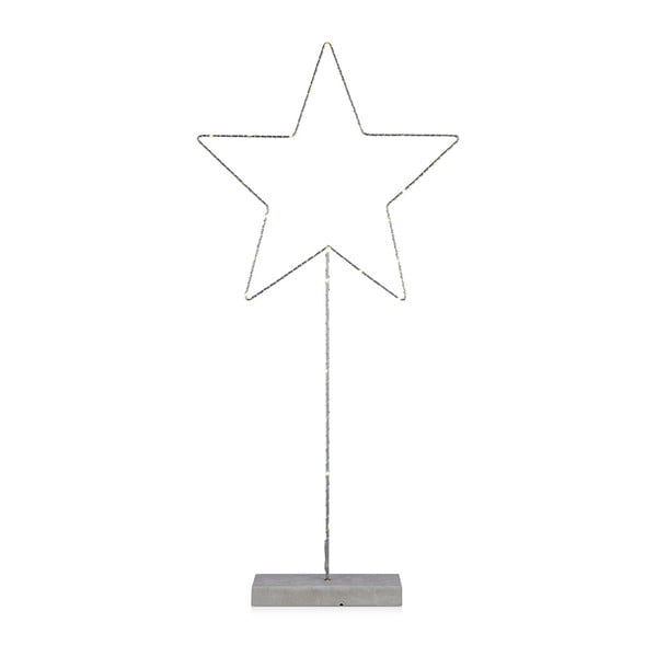 Markslöjd Malin Star LED grindų šviestuvas, aukštis 83 cm