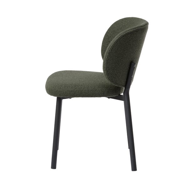 Valgomojo kėdės žalios spalvos 2 vnt. Swan – Unique Furniture-image-3