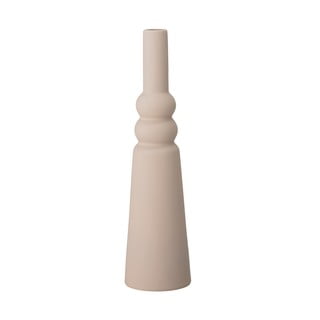 Smėlio spalvos molinė vaza Bloomingville Isolde, aukštis 28,5 cm